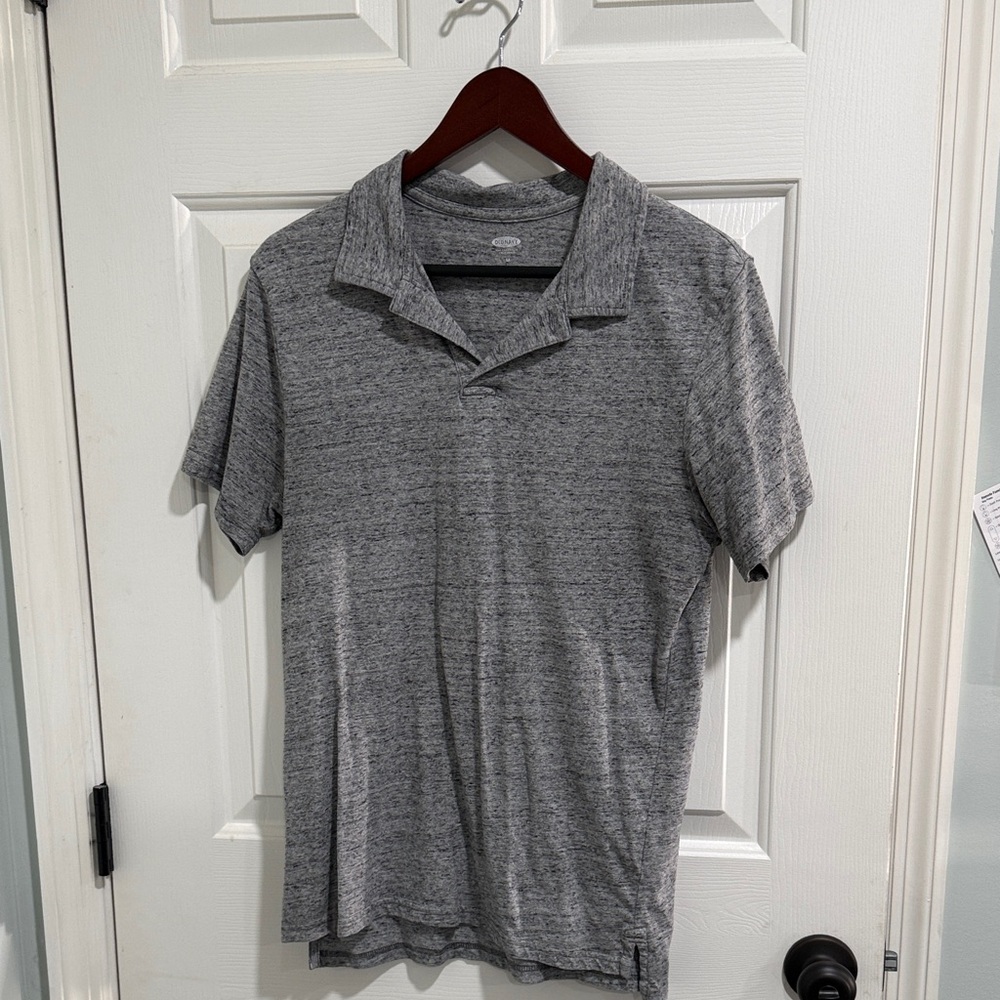 Men's Gray Polo Shirt